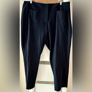 Talbots Women's Navy Ankle Pants